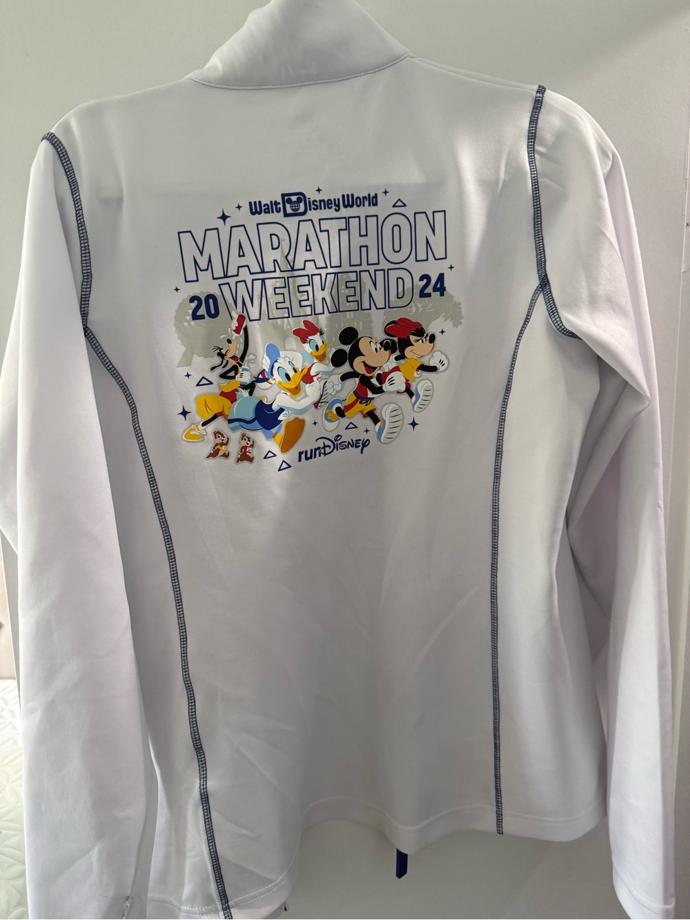 RunDisney White Marathon Weekend Jacket 2024